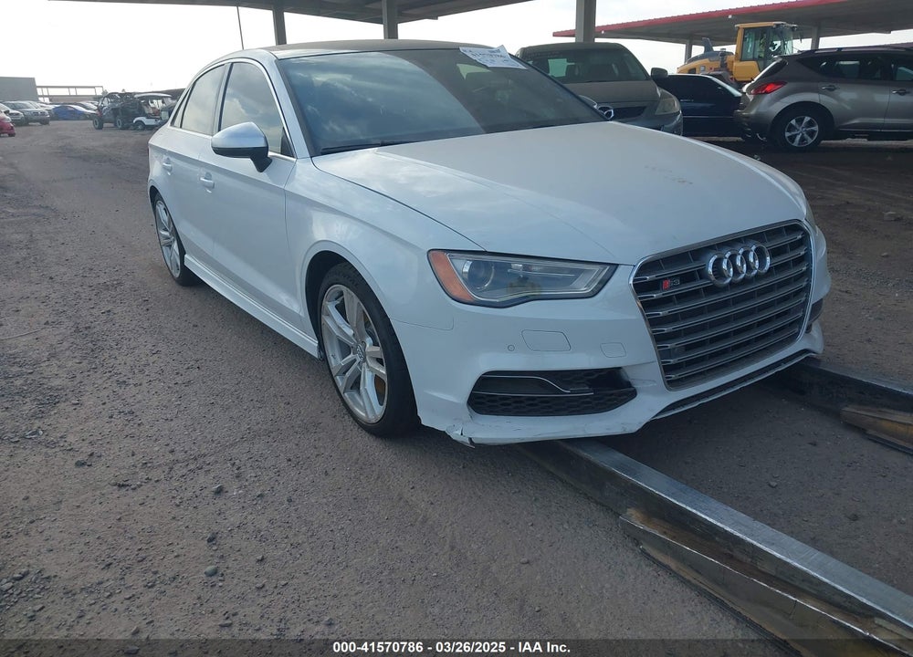 2016 AUDI S3 VIN: WAUB1GFF2G1025428