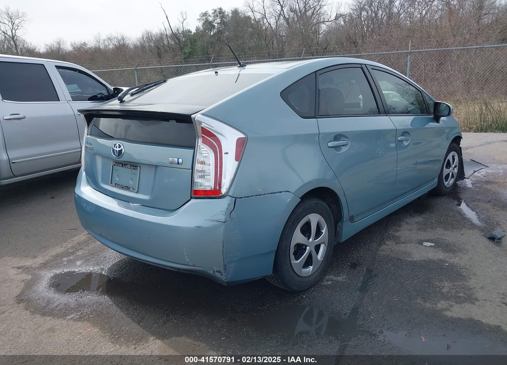 2013 TOYOTA PRIUS VIN: JTDKN3DU3D5597713