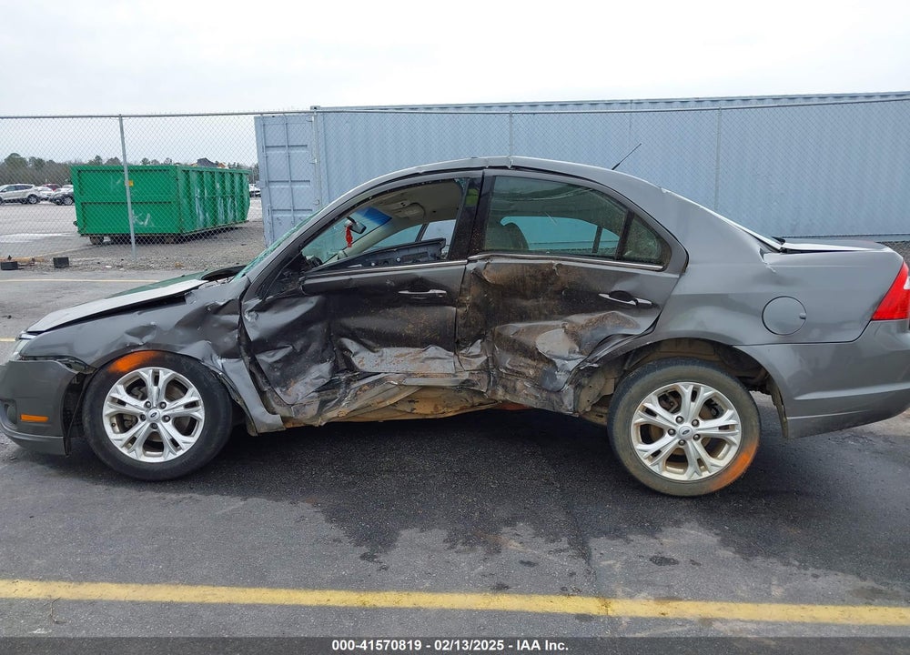 2012 FORD FUSION SE VIN: 3FAHP0HA2CR408828