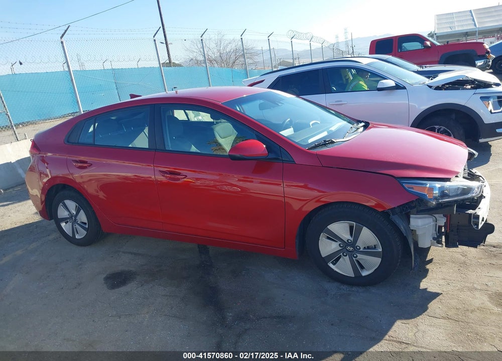 2022 HYUNDAI IONIQ HYBRID BLUE VIN: KMHC65LC9NU267406