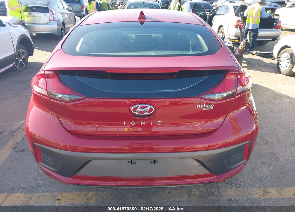 2022 HYUNDAI IONIQ HYBRID BLUE VIN: KMHC65LC9NU267406