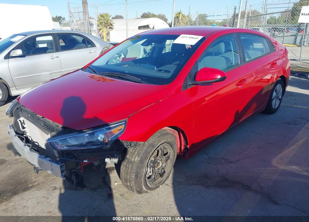 2022 HYUNDAI IONIQ HYBRID BLUE VIN: KMHC65LC9NU267406