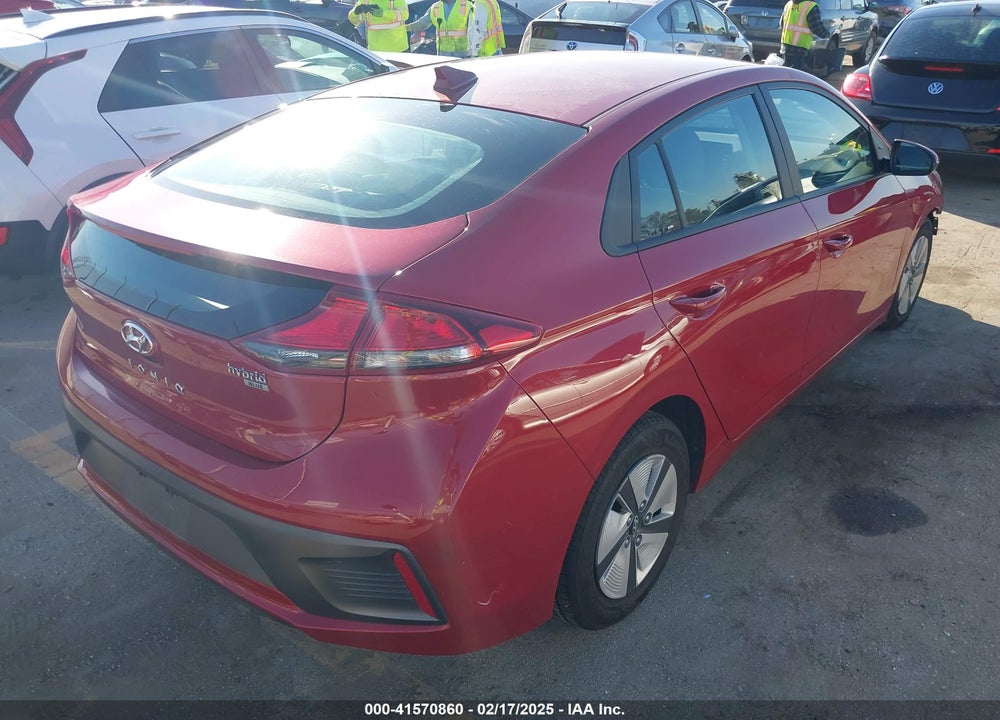 2022 HYUNDAI IONIQ HYBRID BLUE VIN: KMHC65LC9NU267406