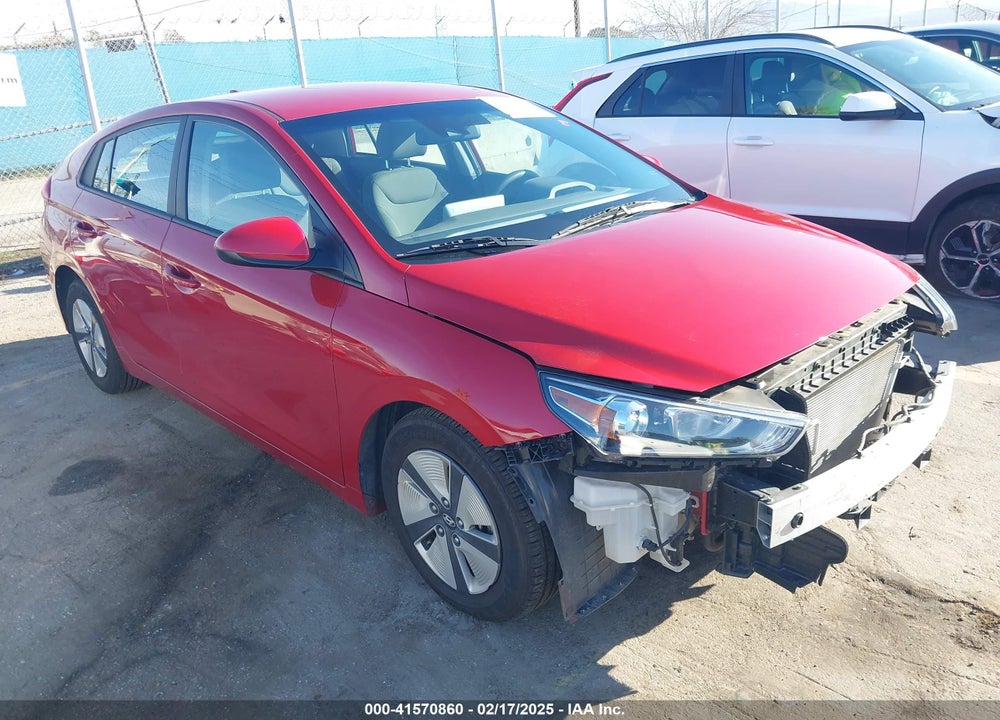 2022 HYUNDAI IONIQ HYBRID BLUE VIN: KMHC65LC9NU267406