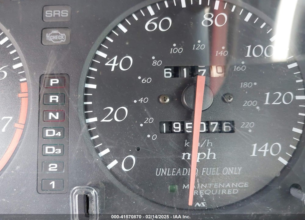 1999 ACURA CL 3.0 VIN: 19UYA2259XL010377