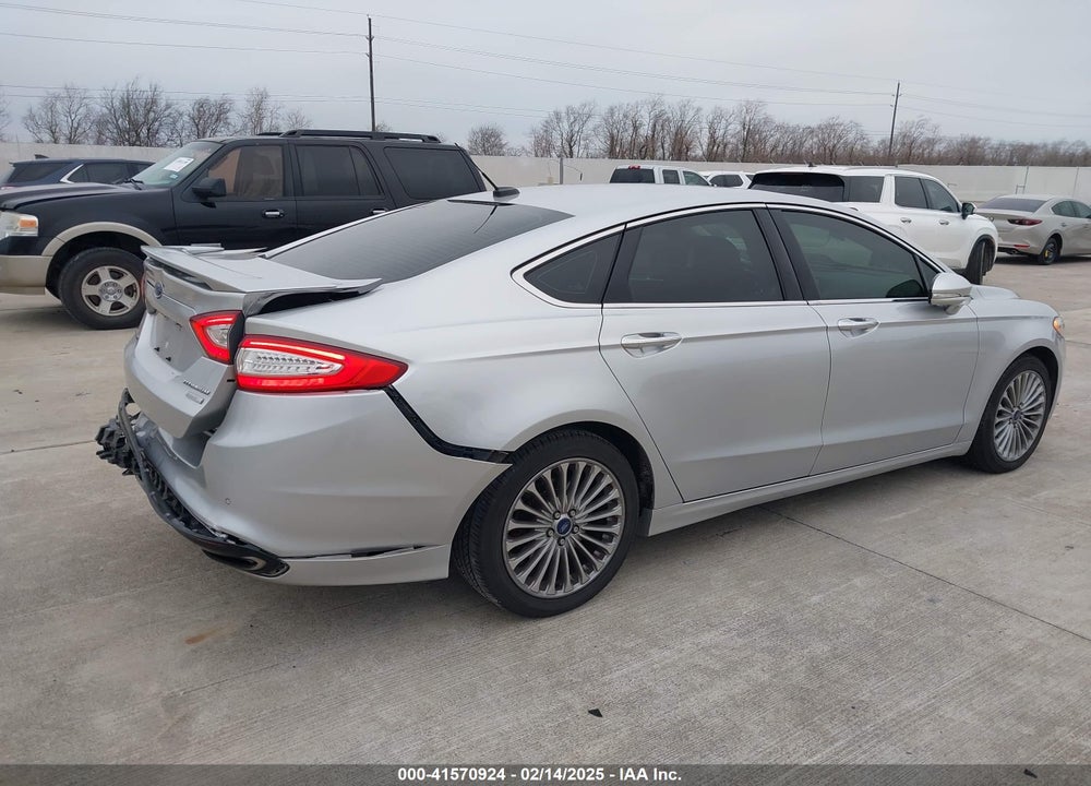 2016 FORD FUSION VIN: 3FA6P0K94GR198082