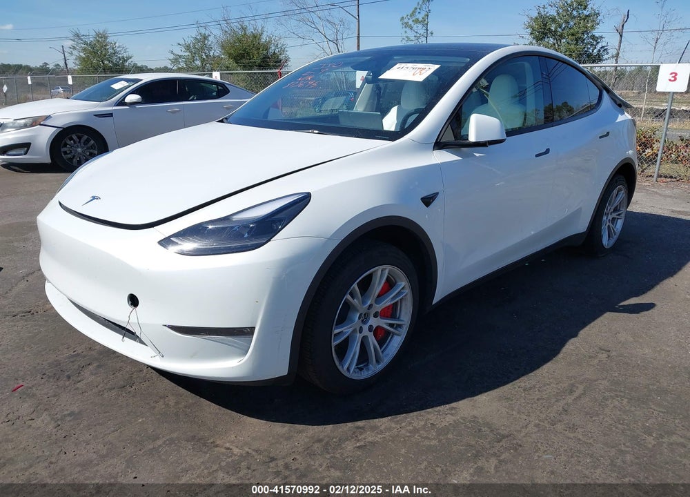 2023 TESLA MODEL Y AWD/LONG RANGE DUAL MOTOR ALL-WHEEL DRIVE VIN: 7SAYGDEE6PF873695