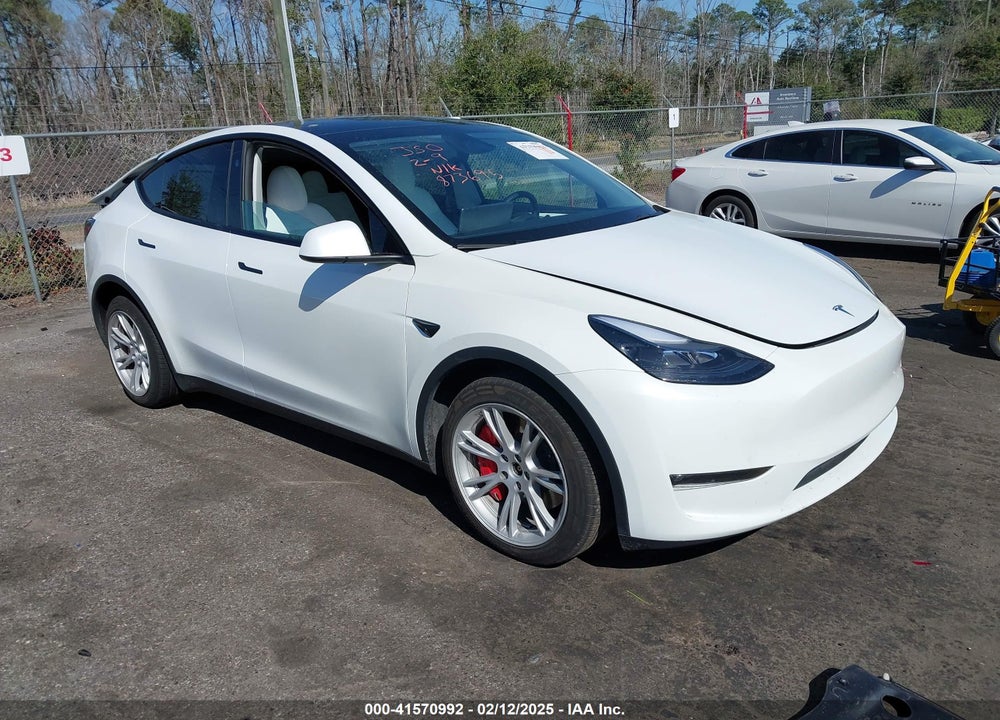 2023 TESLA MODEL Y AWD/LONG RANGE DUAL MOTOR ALL-WHEEL DRIVE VIN: 7SAYGDEE6PF873695