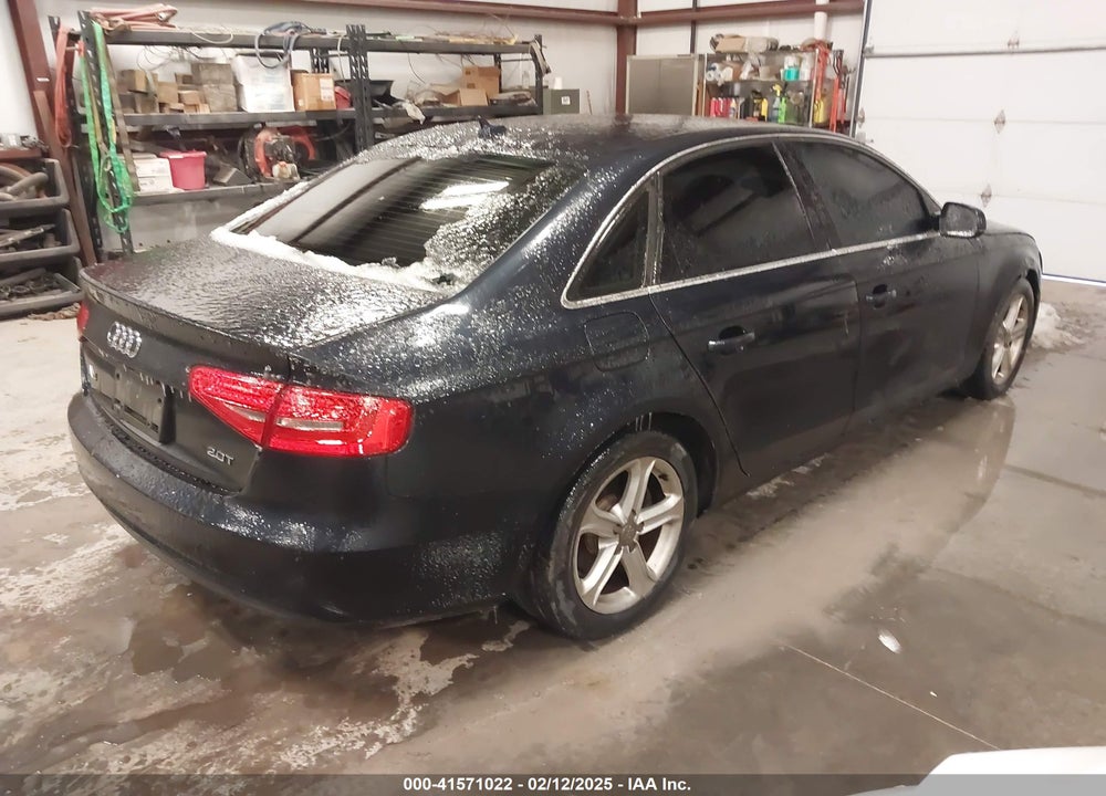 2013 AUDI A4 VIN: WAUAFAFLXDN030218