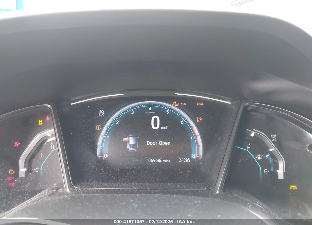 2019 HONDA CIVIC VIN: SHHFK7H66KU229047