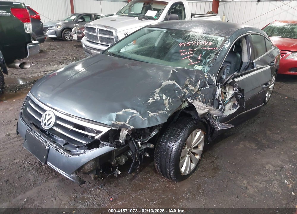 2012 VOLKSWAGEN CC VIN: WVWMP7AN0CE509769