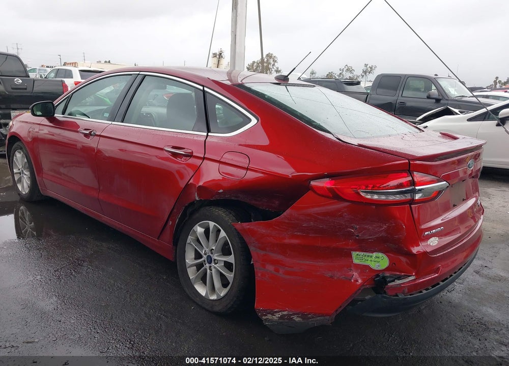 2020 FORD FUSION VIN: 3FA6P0SU2LR112766