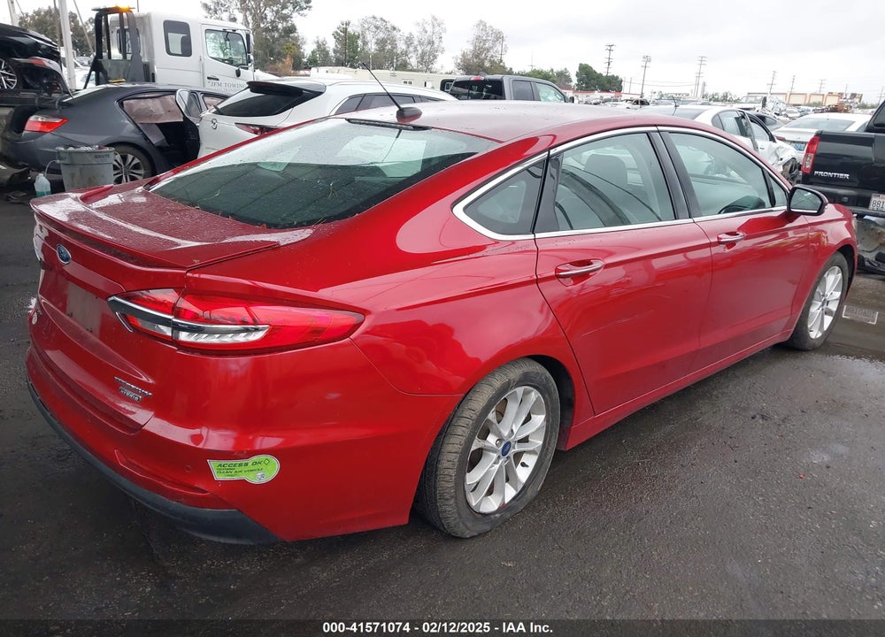 2020 FORD FUSION VIN: 3FA6P0SU2LR112766