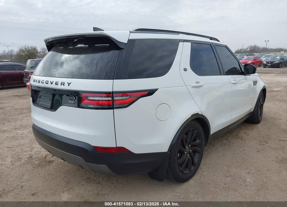 2017 LAND ROVER DISCOVERY HSE LUXURY VIN: SALRHBBV8HA046064