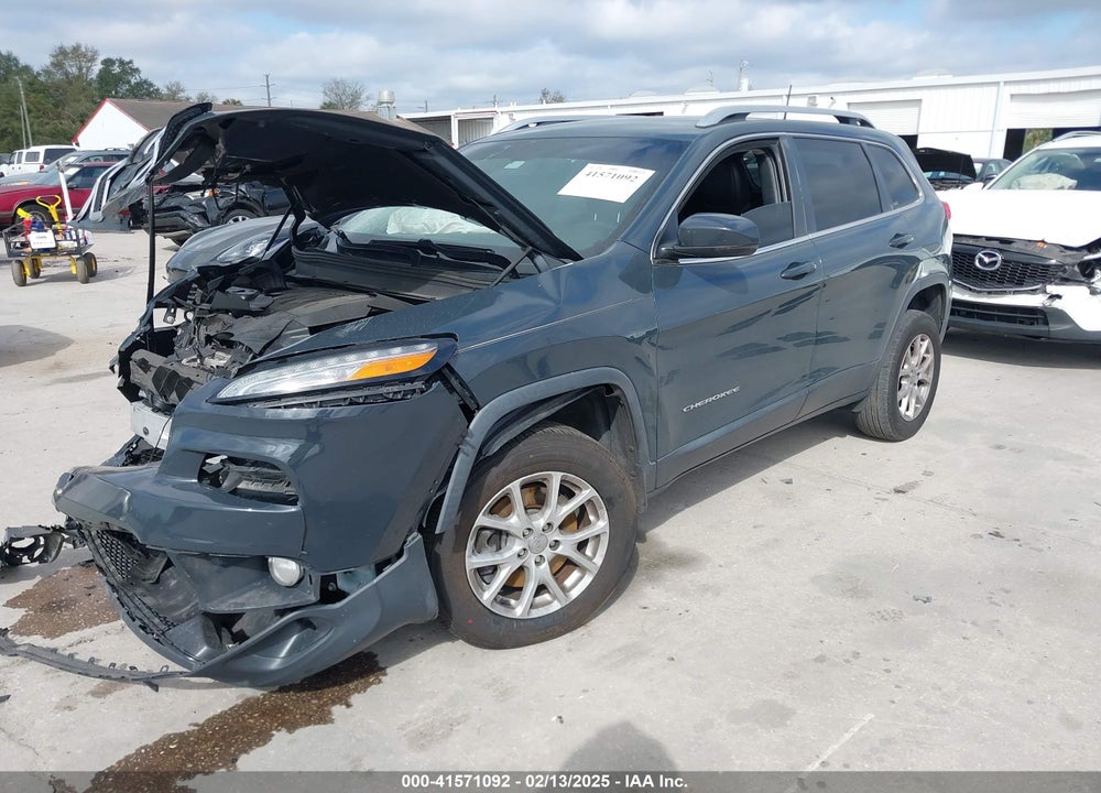 2018 JEEP CHEROKEE LATITUDE PLUS 4X4 VIN: 1C4PJMLX8JD603977
