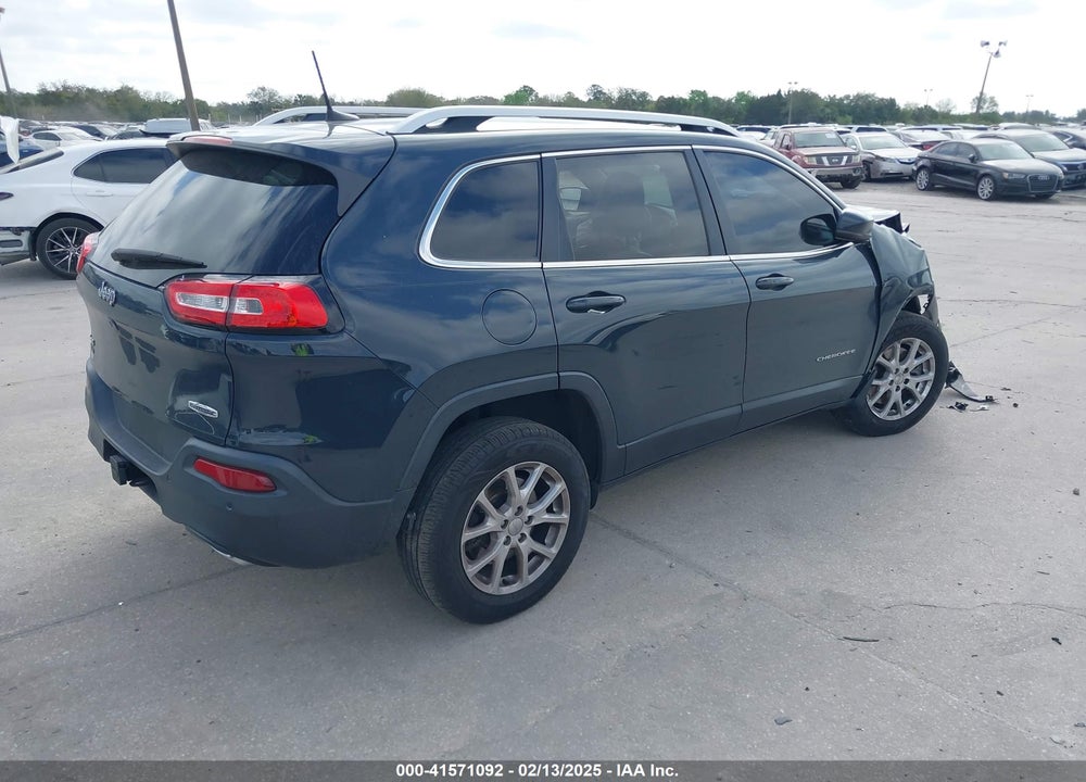 2018 JEEP CHEROKEE LATITUDE PLUS 4X4 VIN: 1C4PJMLX8JD603977