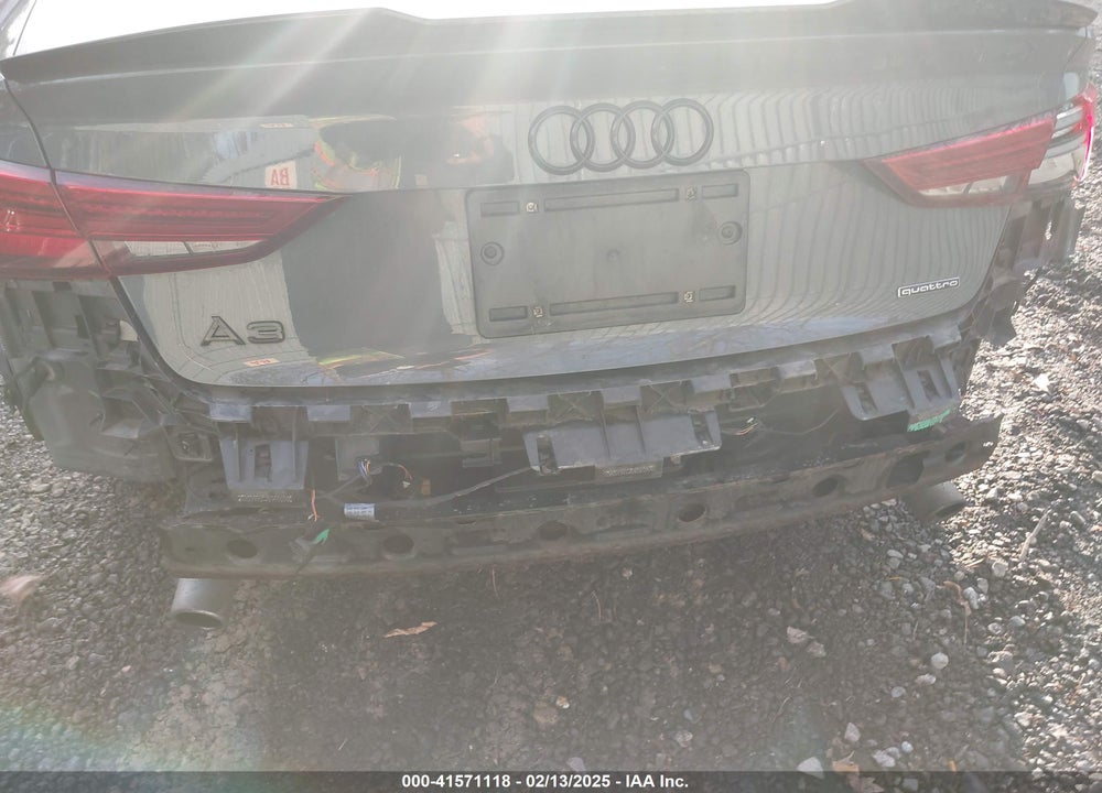 2017 AUDI A3 VIN: WAUJ8GFF6H1040507