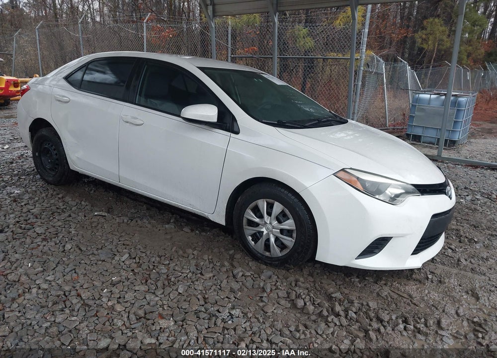 2014 TOYOTA COROLLA LE ECO VIN: 5YFBPRHE9EP088178