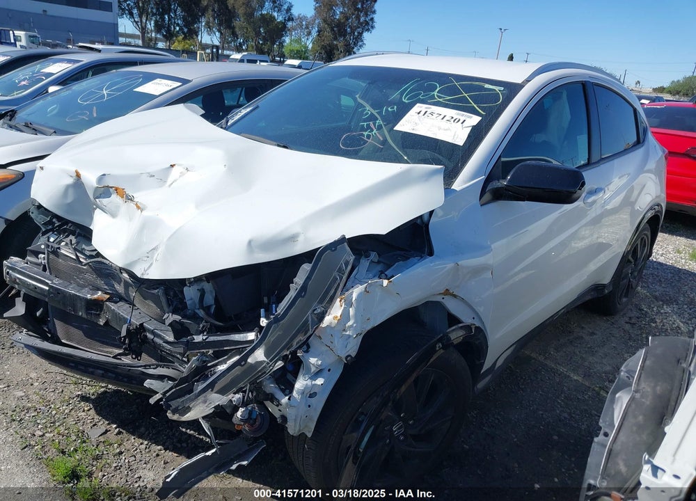 2022 HONDA HR-V 2WD SPORT VIN: 3CZRU5H15NM734895