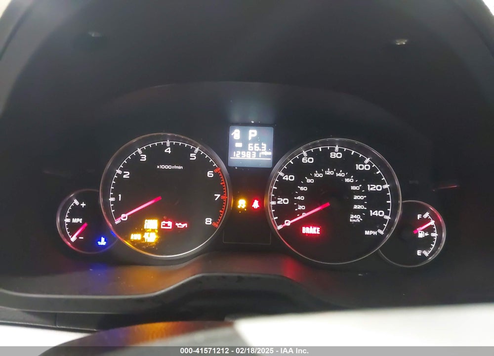 2014 SUBARU OUTBACK 2.5I PREMIUM VIN: 4S4BRBCC3E3227877