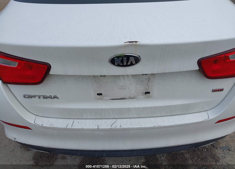 2015 KIA OPTIMA VIN: KNAGM4A79F5636656