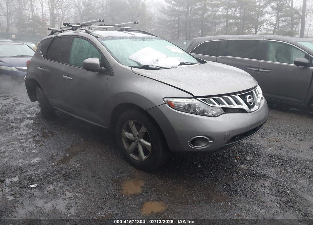 2009 NISSAN MURANO S VIN: JN8AZ18W29W143782