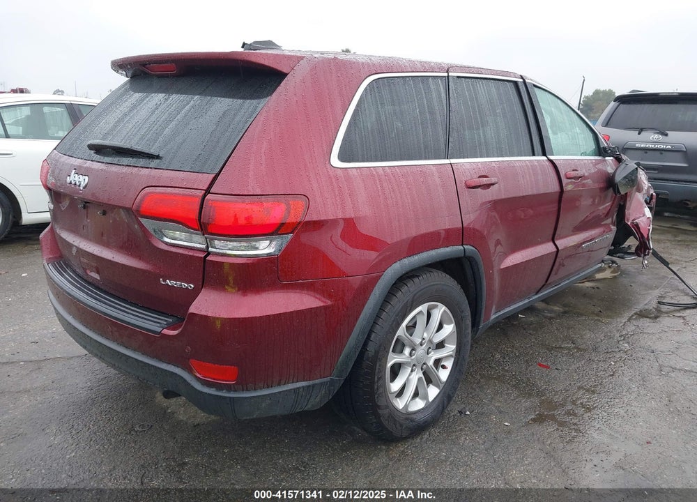 2021 JEEP GRAND CHEROKEE VIN: 1C4RJEAG4MC681989