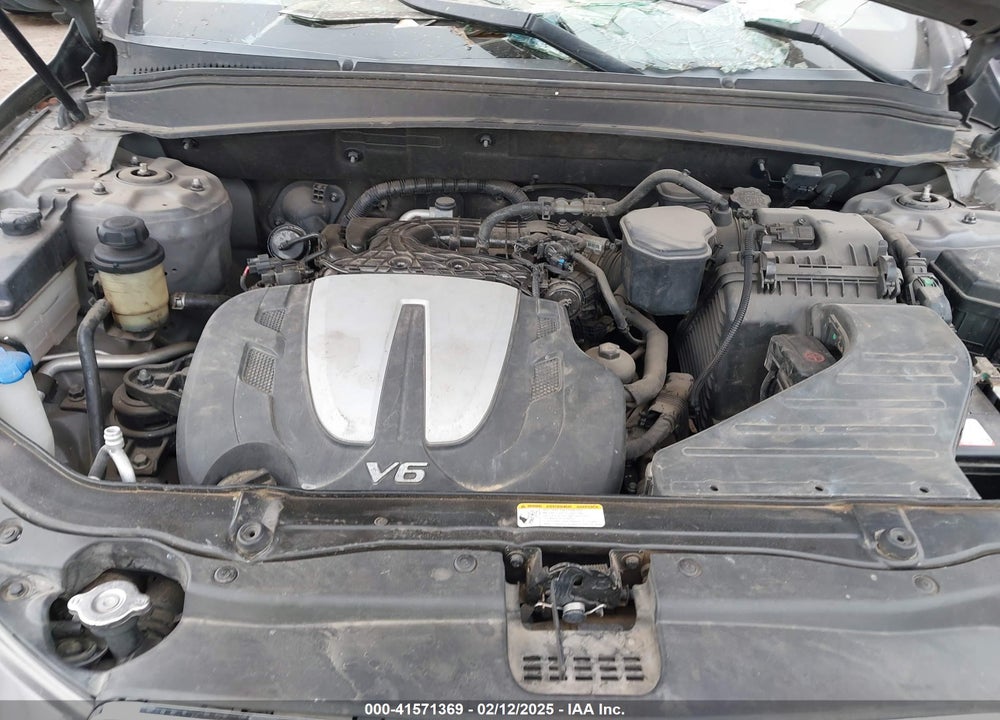 2011 HYUNDAI SANTA FE LIMITED V6 VIN: 5XYZK4AG1BG048382