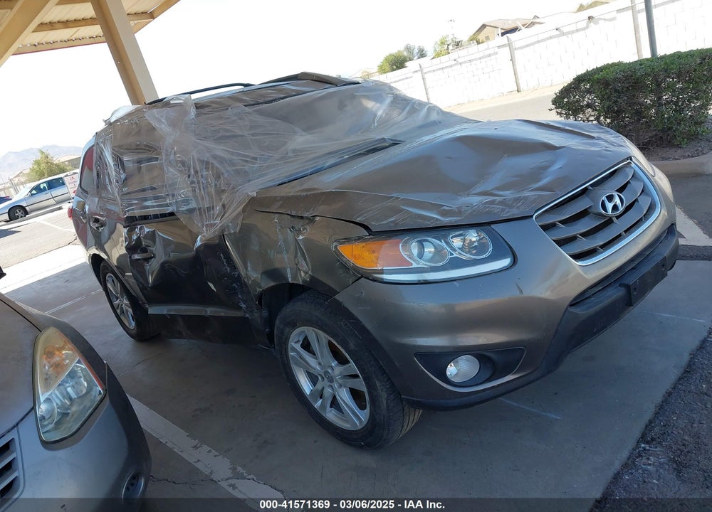 2011 HYUNDAI SANTA FE LIMITED V6 VIN: 5XYZK4AG1BG048382