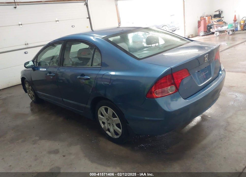 2007 HONDA CIVIC LX VIN: 1HGFA16597L103900