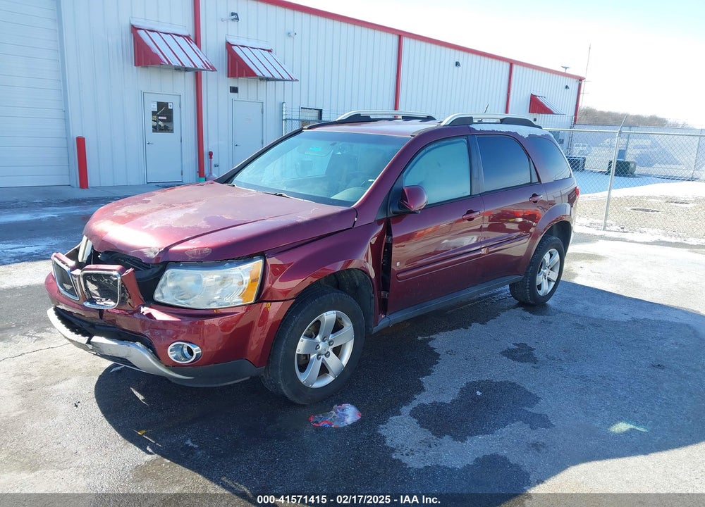 2009 PONTIAC TORRENT VIN: 2CKDL33F396216450