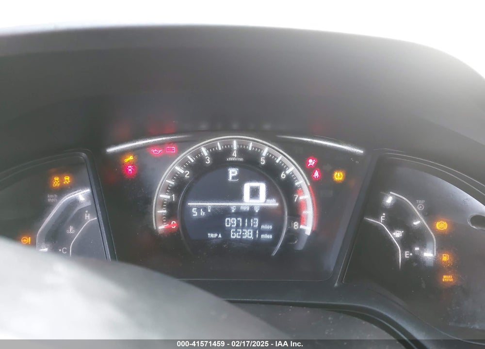 2016 HONDA CIVIC VIN: 2HGFC2F54GH574897