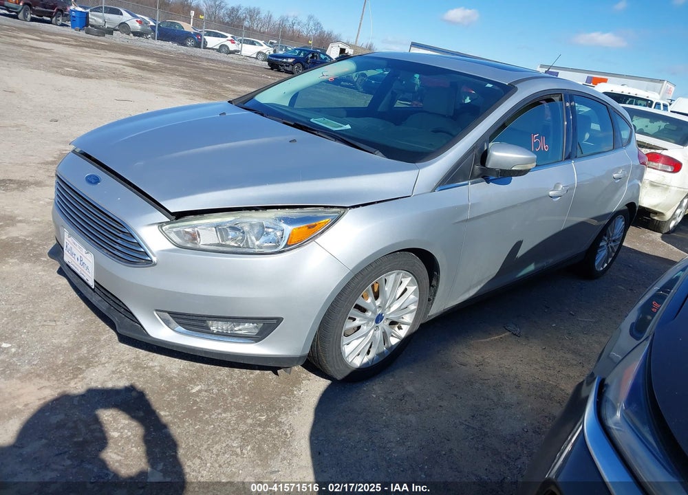 2017 FORD FOCUS TITANIUM VIN: 1FADP3N2XHL291485