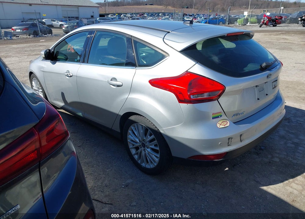 2017 FORD FOCUS TITANIUM VIN: 1FADP3N2XHL291485
