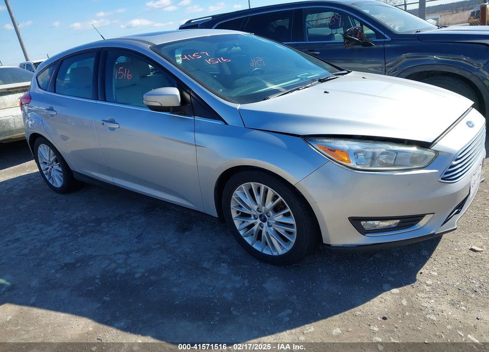 2017 FORD FOCUS TITANIUM VIN: 1FADP3N2XHL291485