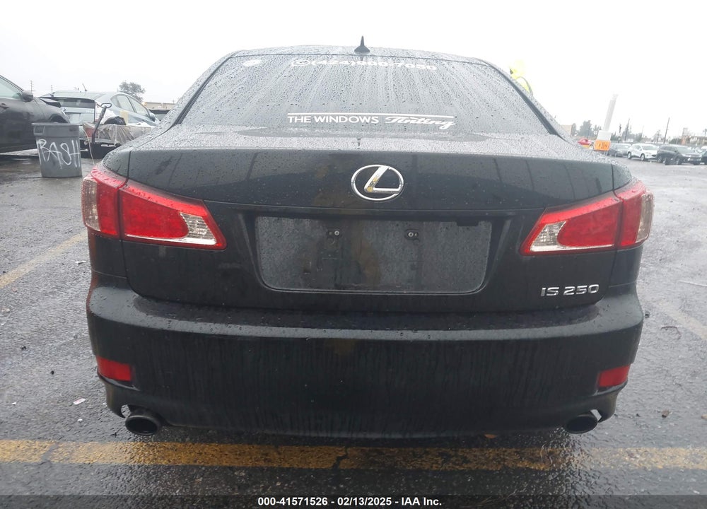2011 LEXUS IS 250 VIN: JTHBF5C20B5137610