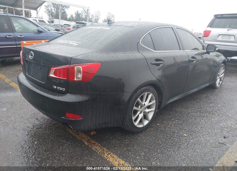 2011 LEXUS IS 250 VIN: JTHBF5C20B5137610