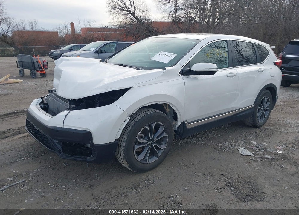 2022 HONDA CR-V 2WD EX-L VIN: 5J6RW1H85NL001828