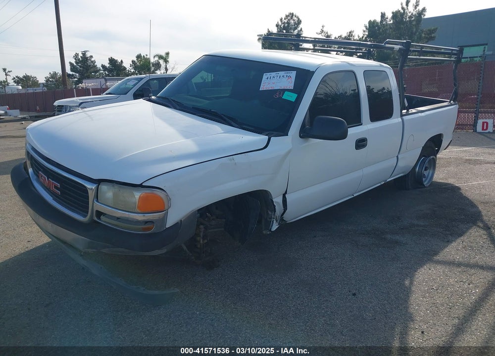 2002 GMC SIERRA 1500 VIN: 2GTEC19V221181711