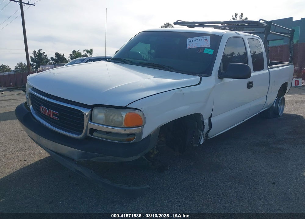 2002 GMC SIERRA 1500 VIN: 2GTEC19V221181711