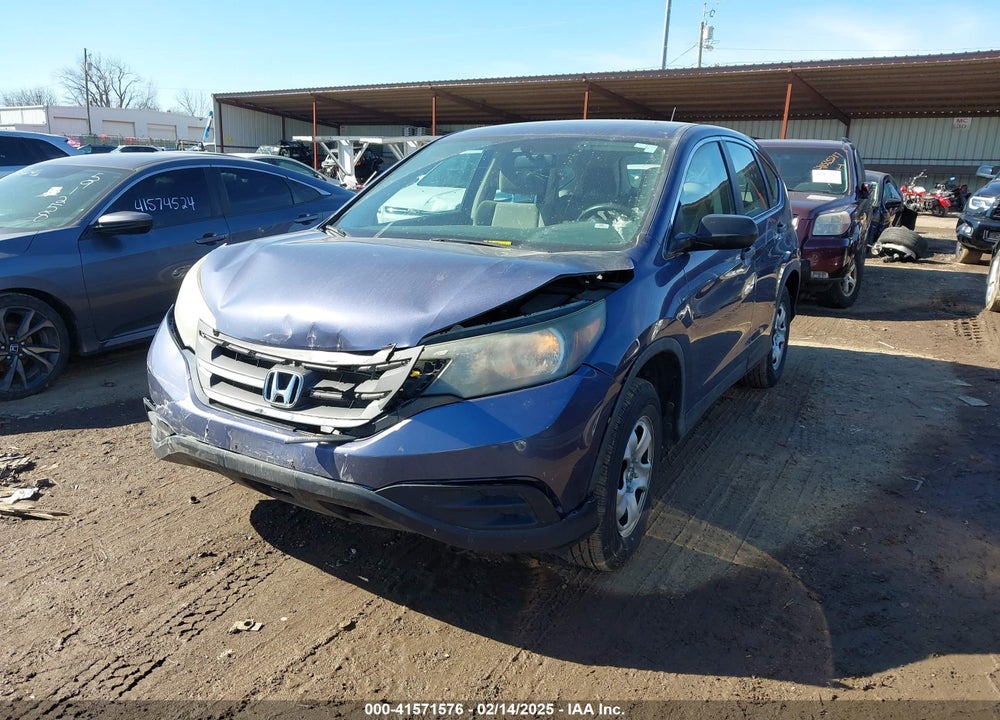 2012 HONDA CR-V LX VIN: 5J6RM3H36CL041791