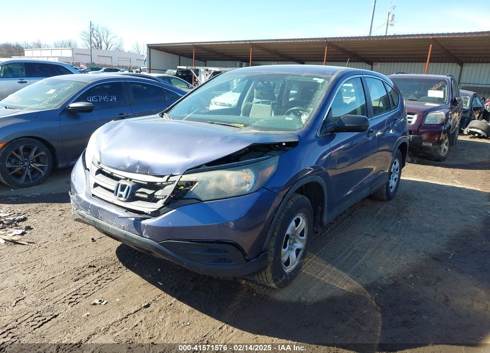 2012 HONDA CR-V LX VIN: 5J6RM3H36CL041791