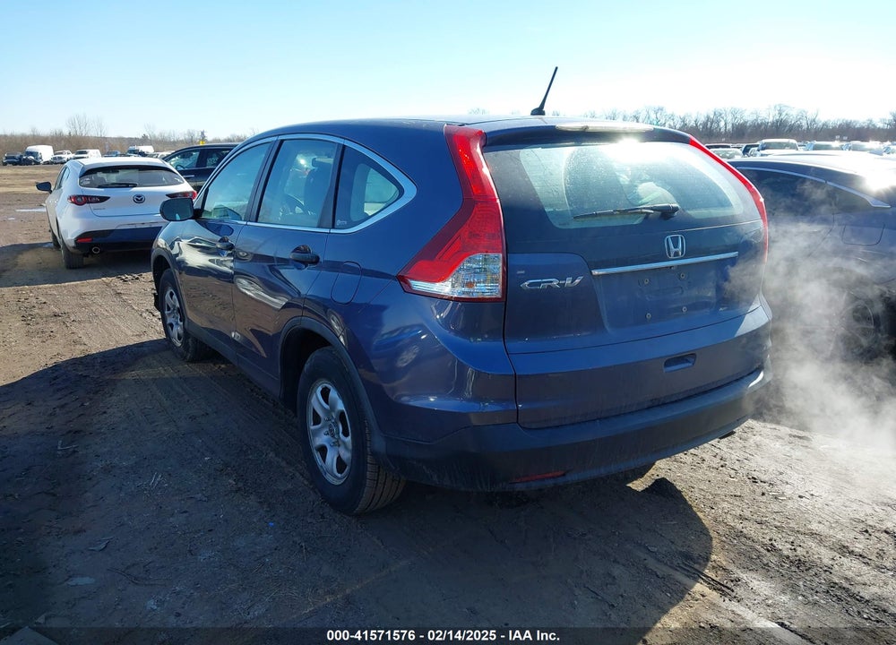2012 HONDA CR-V LX VIN: 5J6RM3H36CL041791