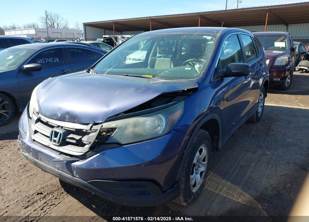2012 HONDA CR-V LX VIN: 5J6RM3H36CL041791