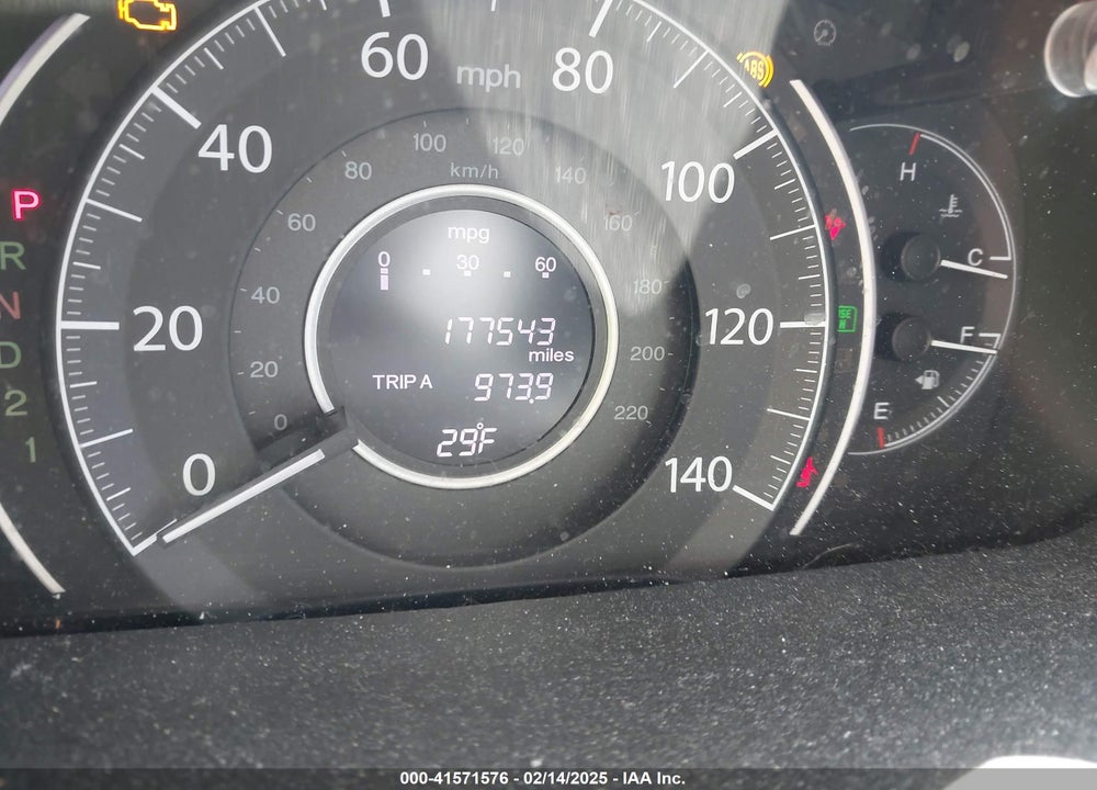 2012 HONDA CR-V LX VIN: 5J6RM3H36CL041791