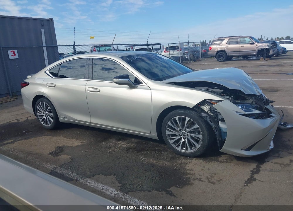 2019 LEXUS ES300 VIN: 58AB21B19KU002778