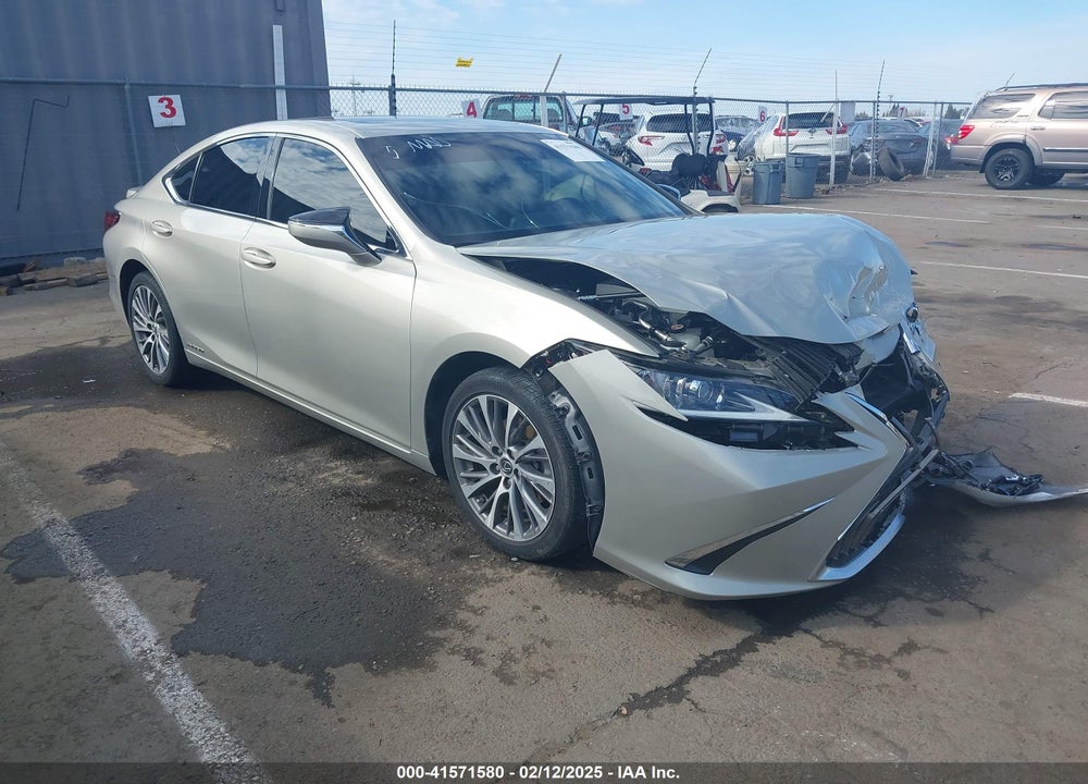 2019 LEXUS ES300 VIN: 58AB21B19KU002778