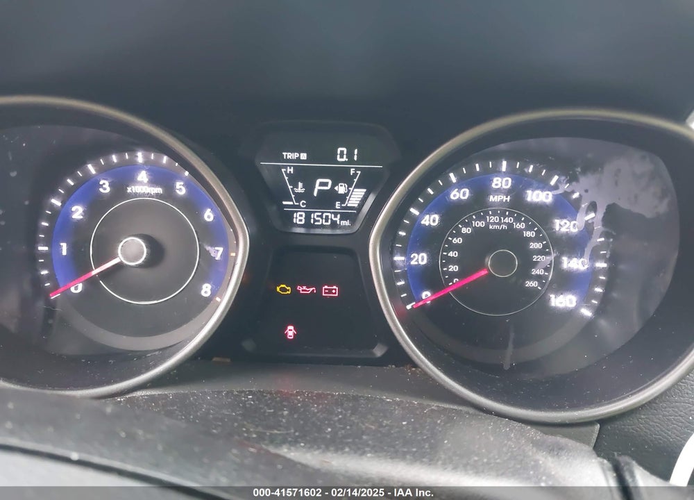 2015 HYUNDAI ELANTRA VIN: 5NPDH4AE9FH559697