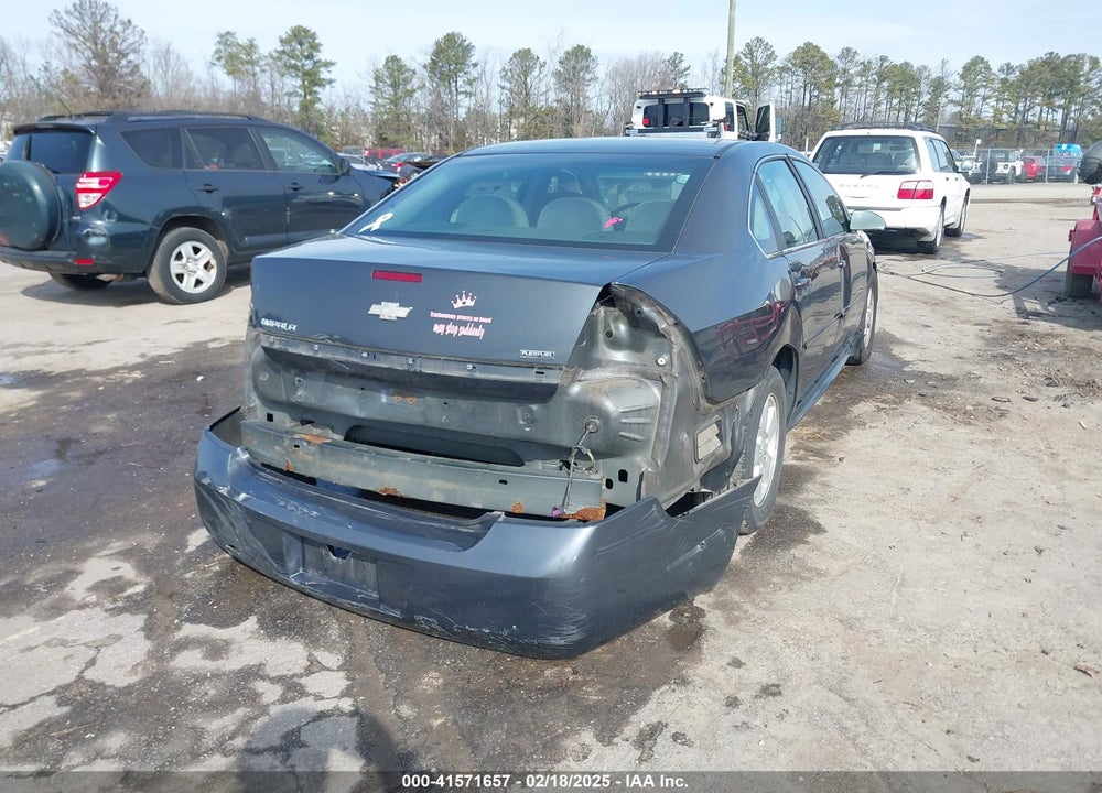 2011 CHEVROLET IMPALA LS VIN: 2G1WF5EK7B1242333