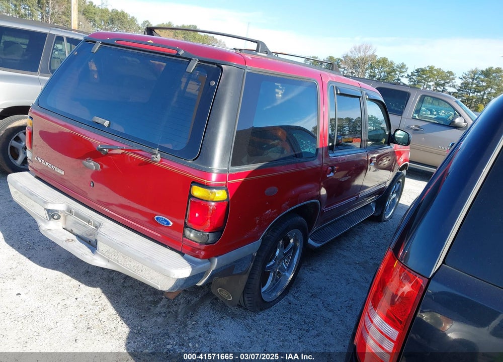 1995 FORD EXPLORER VIN: 1FMDU32X4SZB60796